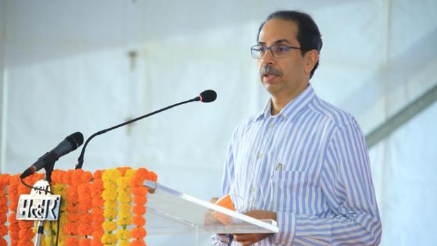 Chief Minister Uddhav Thackeray will attend the groundbreaking ceremony of the water pipeline scheme at an event in Garware stadium in the city on Saturday.(Hindustan Times)
