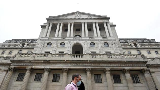 Britain’s biggest banks are strong enough to weather the double-blow from the pandemic and Brexit, the Bank of England concluded in its latest health check (REUTERS) Britain’s biggest banks are strong enough to weather the double-blow from the pandemic and Brexit, the Bank of England concluded in its latest health check (REUTERS)
