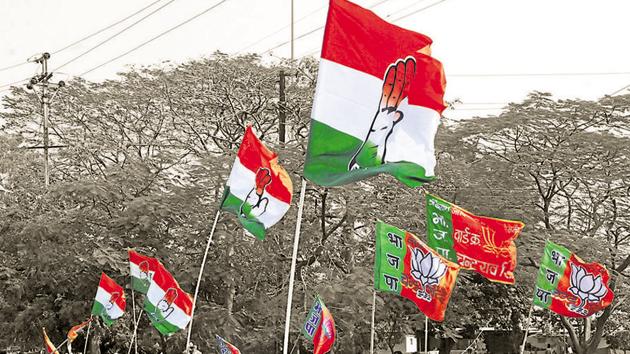 Strategic voting by Congress and BJP candidates in the rural panchayat polls in Rajasthan kept the regional parties out of power. (Hindustan Times) Strategic voting by Congress and BJP candidates in the rural panchayat polls in Rajasthan kept the regional parties out of power. (Hindustan Times)