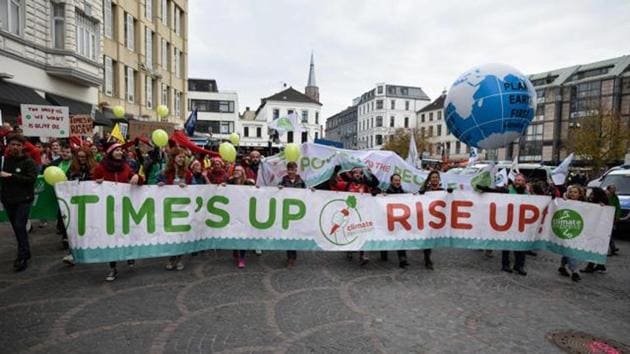 The agreement has been able to bring together the vulnerable countries and high-emitting players to tackle a collective problem, and has enabled us to move to the successful first step in the decarbonisation discourse(AFP)