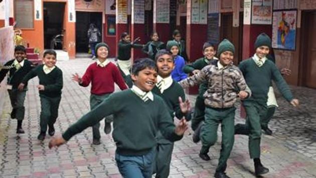 A high-level meeting of PMC will be conducted on December 11 to decide if schools will be reopened or not. (HT PHOTO (FOR REPRESENTATIONAL PURPOSE ONLY))