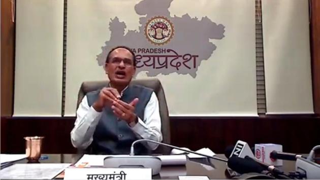 Chief Minister of Madhya Pradesh Shivraj Singh Chouhan in conversation with Hindustan Times’s National Political Editor Sunetra Choudhury during the 18th edition of HTLS on December 10. “Let there be competition...I also want to say that the minimum support prices will not be removed, will not be removed, will not be removed,” Chouhan said on the new farm laws. (HT Photo)