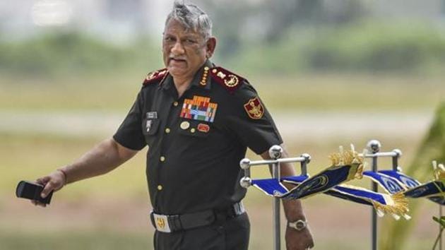 Rawat further said governance and security are under constant threat of being undermined by non-state actors and also naval competition among the states.(PTI file photo) Rawat further said governance and security are under constant threat of being undermined by non-state actors and also naval competition among the states.(PTI file photo)