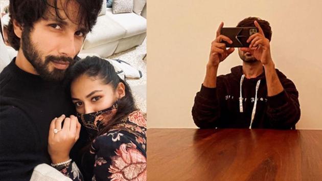 Mira Rajput has shared two pictures of Shahid Kapoor on Instagram Story. Mira Rajput has shared two pictures of Shahid Kapoor on Instagram Story.