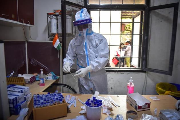 As of November-end, Delhi reported the highest tests per million in the country at over 330,201. (Sanchit Khanna/HT PHOTO) As of November-end, Delhi reported the highest tests per million in the country at over 330,201. (Sanchit Khanna/HT PHOTO)