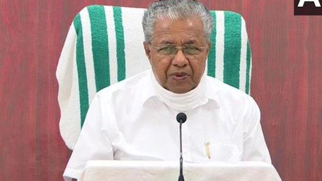 Kerala chief minister Pinarayi Vijayan.(ANI) Kerala chief minister Pinarayi Vijayan.(ANI)