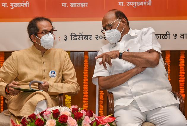 Maharashtra Chief Minister Uddhav Thackeray and NCP Chief Sharad Pawar(PTI) Maharashtra Chief Minister Uddhav Thackeray and NCP Chief Sharad Pawar(PTI)