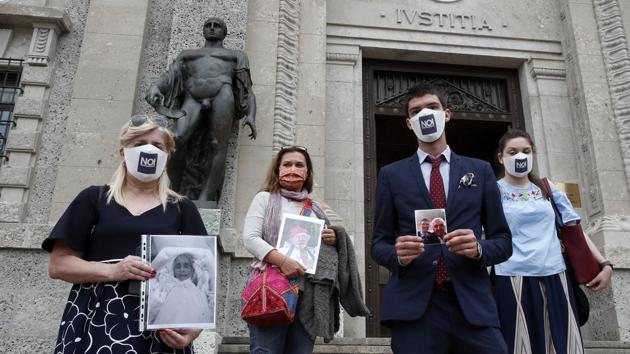 The average age of Italian victims of coronavirus has hovered around 80 (AP) The average age of Italian victims of coronavirus has hovered around 80 (AP)
