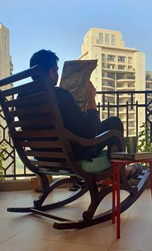 Many like Harish Kumar are enjoying their winter mornings, amid the work from home set-up, basking in the sunlight with a hot cuppa and newspaper; rather than rushing to office.