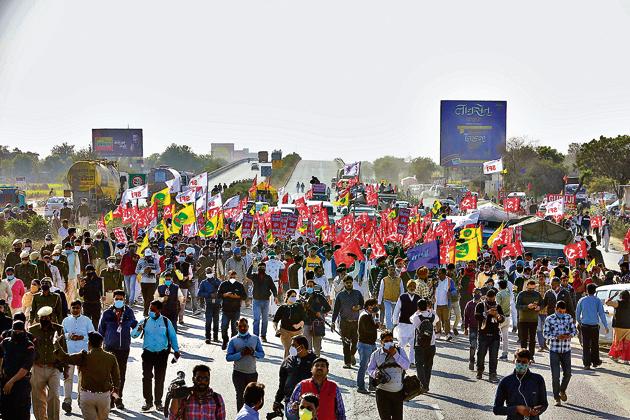 While the strengths of the farm movement are clear, the problem with the movement is not too much politics, but too little politics (AP) While the strengths of the farm movement are clear, the problem with the movement is not too much politics, but too little politics (AP)