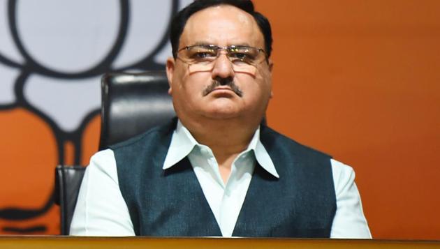Bharatiya Janata Party president JP Nadda (Raj K Raj/HT photo) Bharatiya Janata Party president JP Nadda (Raj K Raj/HT photo)