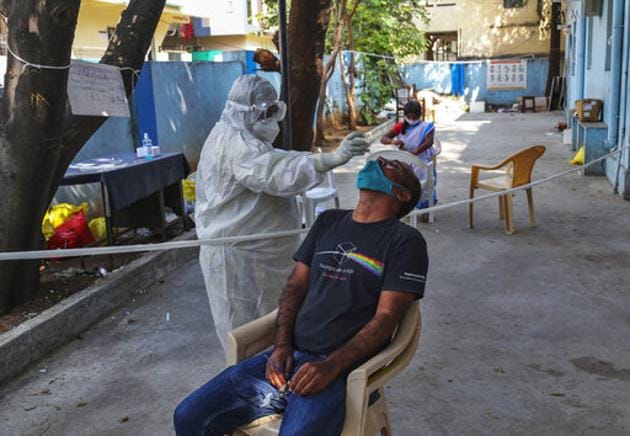 The ministry noted that India has reported one of the lowest cases per million population in the last seven days, in comparison with many countries in the west.(AP) The ministry noted that India has reported one of the lowest cases per million population in the last seven days, in comparison with many countries in the west.(AP)