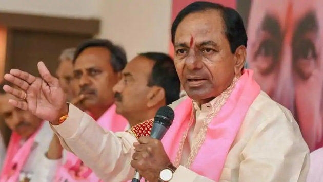 Telangana Chief Minister K Chandrashekar Rao.(PTI file) Telangana Chief Minister K Chandrashekar Rao.(PTI file)