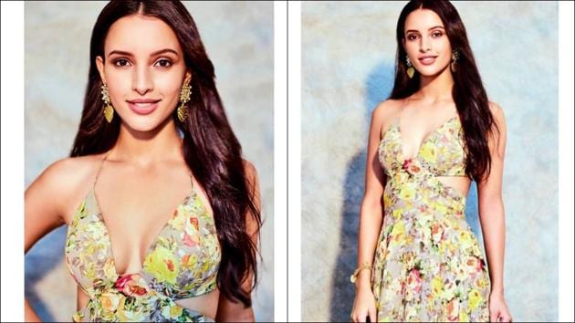 Bulbbul girl Tripti Dimri cuts a stylish figure in this spring-chic floral dress(Instagram/pinkporcupines) Bulbbul girl Tripti Dimri cuts a stylish figure in this spring-chic floral dress(Instagram/pinkporcupines)