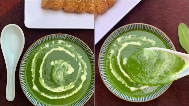 Here’s the mouthwatering spinach soup recipe that Popeye would totally recommend(Instagram/whiskaway2020)