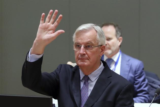 Barnier is willing to accept British trade with no tariffs or quotas, but only if they respect the rules and regulations of EU’s single market. (AP) Barnier is willing to accept British trade with no tariffs or quotas, but only if they respect the rules and regulations of EU’s single market. (AP)