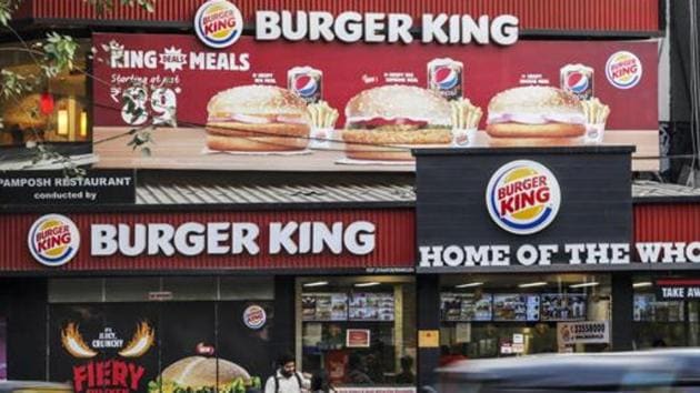 Burger King restaurant in Mumbai.(Bloomberg)