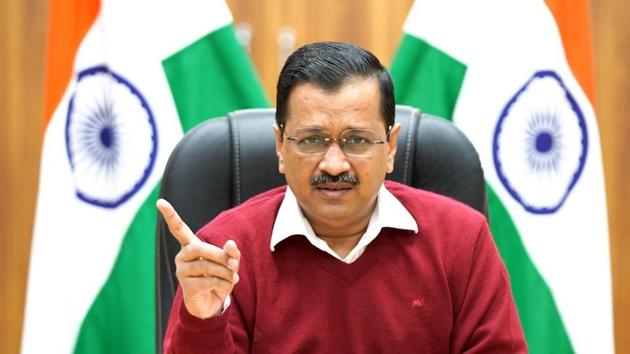 Kejriwal demanded that the three contentious farm laws, implemented by the government in September, be rolled back and a new bill be introduced to ensure minimum support prices (MSP) for farmers.(HT Photo)