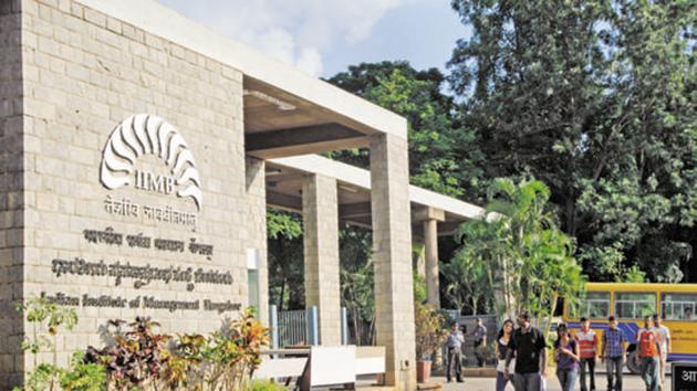 All 525 eligible students of IIM Bangalore were recruited for summer placements by over 130 companies, which made 529 offers.(Mint/file)