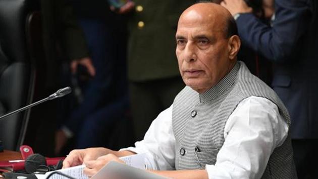 Defence minister Rajnath Singh. (File photo) Defence minister Rajnath Singh. (File photo)