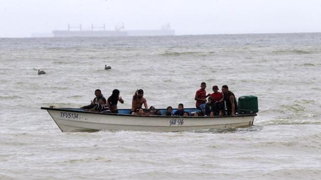Fourteen people were killed after a boat carrying, migrants bound for Trinidad and Tobago was wrecked, Xinhua reported citing local authorities(REUTERS) Fourteen people were killed after a boat carrying, migrants bound for Trinidad and Tobago was wrecked, Xinhua reported citing local authorities(REUTERS)