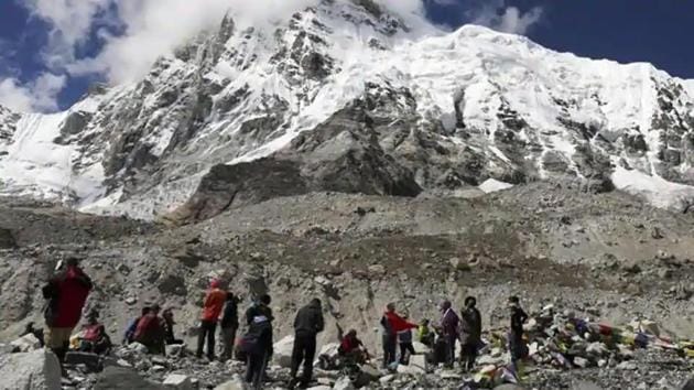 Scientists from IMD and Indian Institute of Tropical Meteorology cautioned that the impact of climate crisis on the Himalayas will increase in the form of cloudbursts, extremely heavy rain, landslides, glacial lake outburst flood(AP File Photo / Representative image)