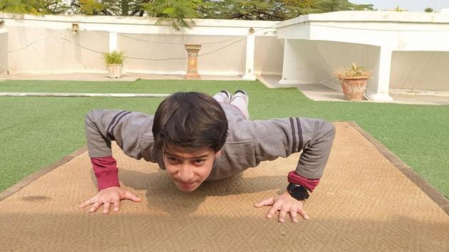 “ I thought of making the most of my time by focusing on my fitness,” said Agastya Singh Rawat, Class 8 student of Delhi Public School, Vasant Kunj “ I thought of making the most of my time by focusing on my fitness,” said Agastya Singh Rawat, Class 8 student of Delhi Public School, Vasant Kunj