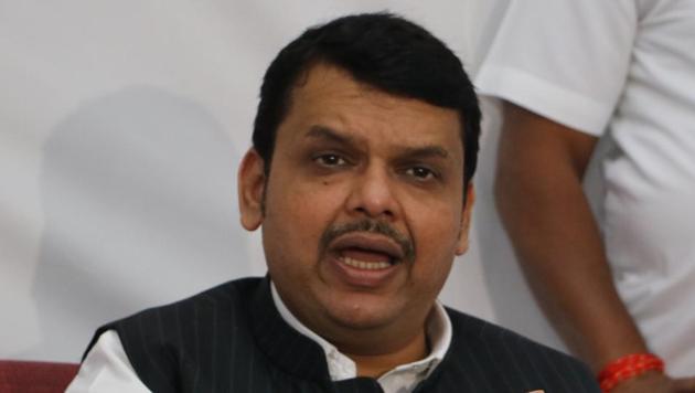 Former Maharashtra CM Devendara Fadnavis hit out at the MVA government over their decision to shift the Metro car shed from Aarey Colony to Kanjurmarg.(HT Photo)