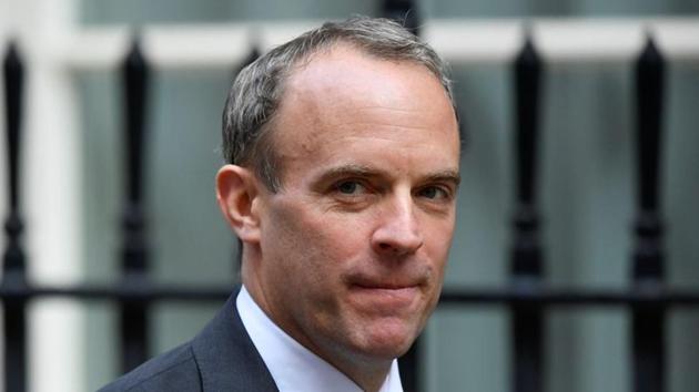 Britain's Foreign Affairs Secretary Dominic Raab is seen outside Downing Street in London, Britain, September 22, 2020. REUTERS/Toby Melvill (REUTERS) Britain's Foreign Affairs Secretary Dominic Raab is seen outside Downing Street in London, Britain, September 22, 2020. REUTERS/Toby Melvill (REUTERS)