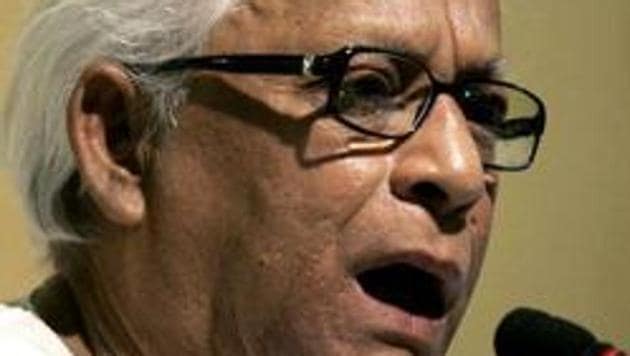 File photo: Former West Bengal chief minister Buddhadeb Bhattacharjee.(Reuters)