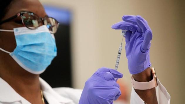 The positive news comes as hospitals across the US begin ramping up vaccinations with the shot developed by Pfizer and BioNTech’s, which the FDA cleared last week. (REUTERS (Representative Image)) The positive news comes as hospitals across the US begin ramping up vaccinations with the shot developed by Pfizer and BioNTech’s, which the FDA cleared last week. (REUTERS (Representative Image))