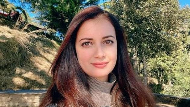 Dia Mirza recently celebrated her birthday in the hills.