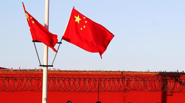 China’s national flags are seen in this file photo.(REUTERS) China’s national flags are seen in this file photo.(REUTERS)