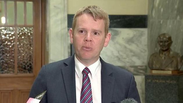 New Zealand's Minister For Public Service Chris Hipkins talking to the media in Wellington, New Zealand December 16, 2020.(via REUTERS) New Zealand's Minister For Public Service Chris Hipkins talking to the media in Wellington, New Zealand December 16, 2020.(via REUTERS)