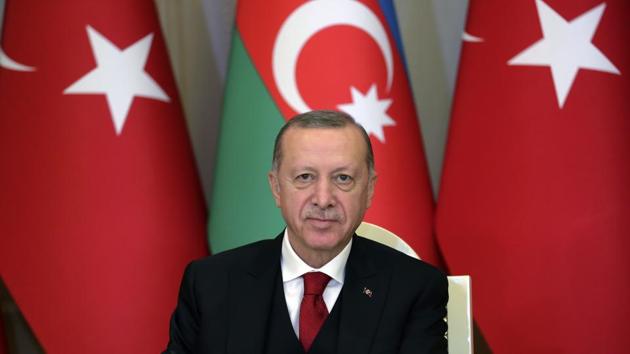 The sanctions cut off Turkey’s top defense procurement agency from US financial institutions, military hardware and technology. New export licenses to transfer American goods or technology to the agency have been banned.(AP) The sanctions cut off Turkey’s top defense procurement agency from US financial institutions, military hardware and technology. New export licenses to transfer American goods or technology to the agency have been banned.(AP)