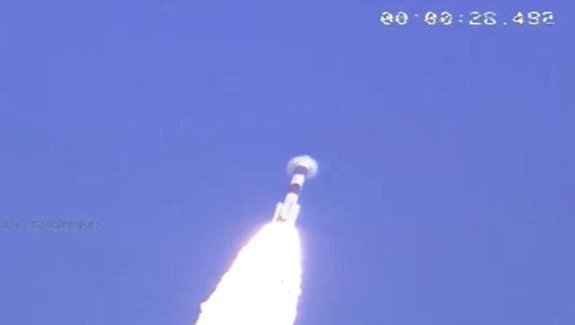 Isro took to Twitter to share this image. (Twitter/@Isro) Isro took to Twitter to share this image. (Twitter/@Isro)
