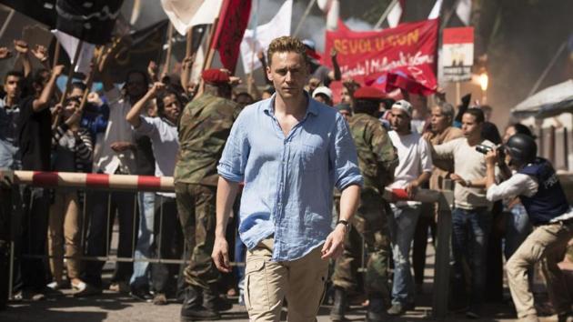 Directed by Susanne Bier, Tom Hiddleston, Hugh Laurie and Olivia Colman starred in the BBC One thriller “The Night Manager.” The series was based on John le Carre’s 1993 novel and more than nine million people watched the finale of The Night Manager on the BBC. (Courtesy AMC) Directed by Susanne Bier, Tom Hiddleston, Hugh Laurie and Olivia Colman starred in the BBC One thriller “The Night Manager.” The series was based on John le Carre’s 1993 novel and more than nine million people watched the finale of The Night Manager on the BBC. (Courtesy AMC)