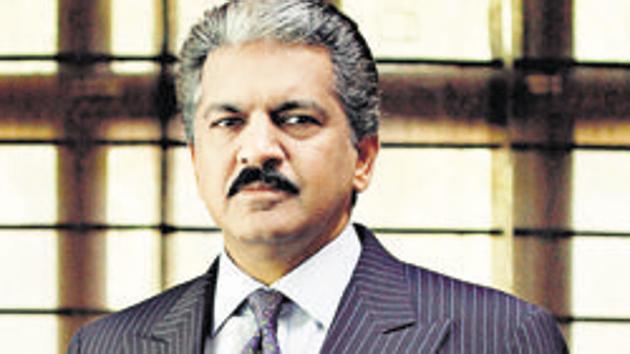 Vice Chairman & Managing Director of Mahindra Group, Anand Mahindra.(Jasjeet Plaha / Hindustan Times)