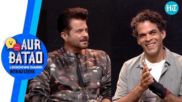 <p>In the latest episode of 'Aur Batao', RJ Stutee speaks to Anil Kapoor, director Vikramaditya Motwane. The actor and director talk about how their latest movie AK vs AK. Anil Kapoor reveals his fitness secret and how he always dreamt of showing off his muscles like Salman Khan. Aur Batao is not your regular photoshopped chat show but makes hanging out with celebs a different (and fun) ballgame. Watch the full video for more.</p> <p>In the latest episode of 'Aur Batao', RJ Stutee speaks to Anil Kapoor, director Vikramaditya Motwane. The actor and director talk about how their latest movie AK vs AK. Anil Kapoor reveals his fitness secret and how he always dreamt of showing off his muscles like Salman Khan. Aur Batao is not your regular photoshopped chat show but makes hanging out with celebs a different (and fun) ballgame. Watch the full video for more.</p>