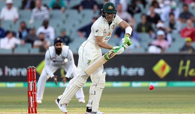 Australia captain Tim Paine made a rearguard effort and remained unbeaten on 73 to emerge the top scorer of the innings (getty)