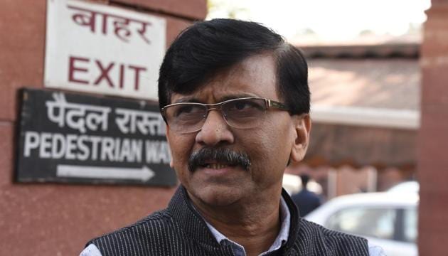 Shiv Sena MP Sanjay Raut. (HT PHOTO) Shiv Sena MP Sanjay Raut. (HT PHOTO)