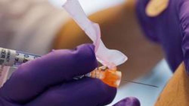 The two people, both health workers, were vaccinated in Alaska and one of them had a serious or “anaphylactic” reaction resulting in hospitalization. (Reuters image) The two people, both health workers, were vaccinated in Alaska and one of them had a serious or “anaphylactic” reaction resulting in hospitalization. (Reuters image)