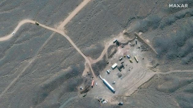 A December 11 satellite photo shows what appears to be a dug foundation for a building with dozens of pillars. Such pillars can be used in construction to support buildings in earthquake zones. (REUTERS (Representative Image)) A December 11 satellite photo shows what appears to be a dug foundation for a building with dozens of pillars. Such pillars can be used in construction to support buildings in earthquake zones. (REUTERS (Representative Image))