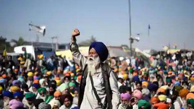 Punjab was chosen for the Green Revolution due to the dynamism and resilience of Punjabi farmers. They have proved it again, with their persevering agitation during a global pandemic.(HT File)