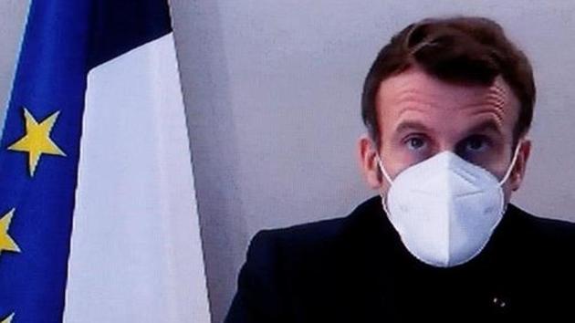 French President Emmanuel Macron. (REUTERS)