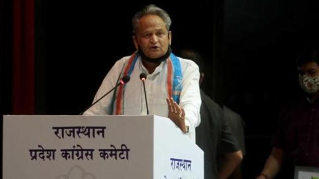 Rajasthan CM Ashok Gehlot.(HT photo) Rajasthan CM Ashok Gehlot.(HT photo)