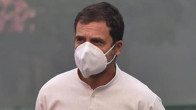 Rahul Gandhi addressed only eight rallies throughout the three-week long poll campaign for the three-phase election, which ended on November 7. (PTI PHOTO.) Rahul Gandhi addressed only eight rallies throughout the three-week long poll campaign for the three-phase election, which ended on November 7. (PTI PHOTO.)