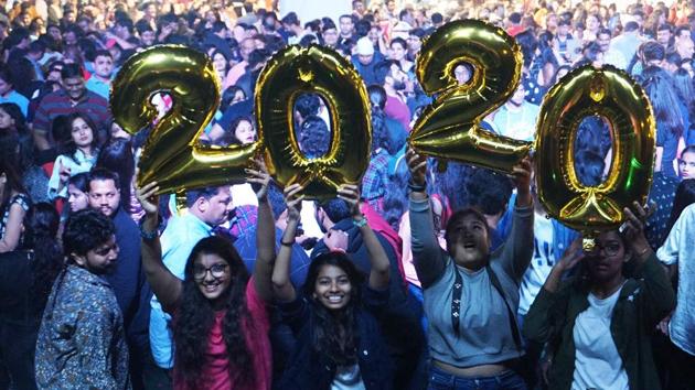 A file photo of New Year parties on December 31, 2019(PHOTO: Praful Gangurde/HT Photo)