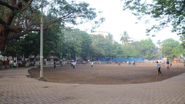 Bhagshala ground in Dombivli. (Rishikesh Choudhary/ HT) Bhagshala ground in Dombivli. (Rishikesh Choudhary/ HT)