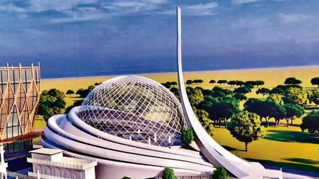 The complex would come up on five acres of land allotted to the board following the November 2019 order of the Supreme Court in the Ram Janmabhoomi- Babri Masjid case. (Special Arrangement) The complex would come up on five acres of land allotted to the board following the November 2019 order of the Supreme Court in the Ram Janmabhoomi- Babri Masjid case. (Special Arrangement)